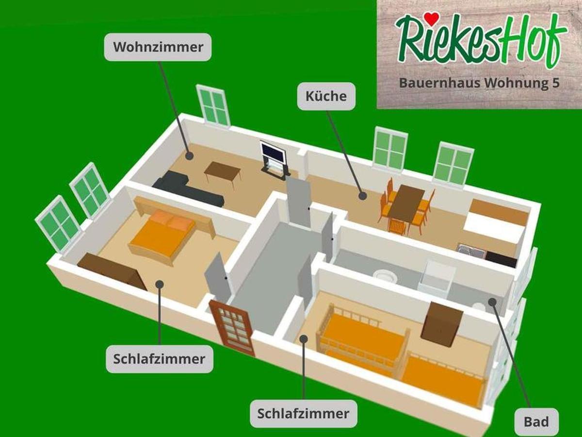 슈말렌부르크 Riekeshof 아파트 외부 사진